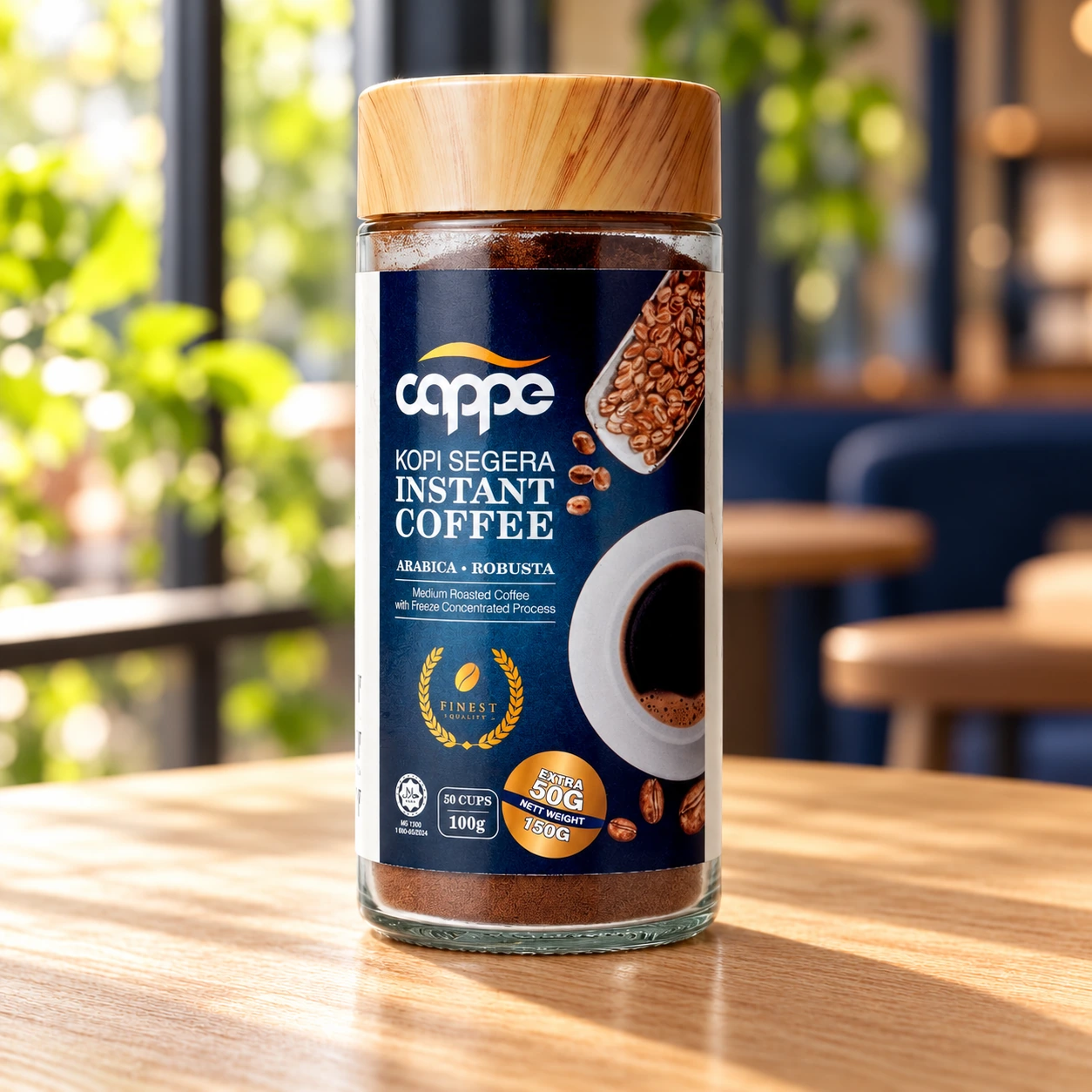 Instant Coffee · 150g Glass Bottle — product image 2