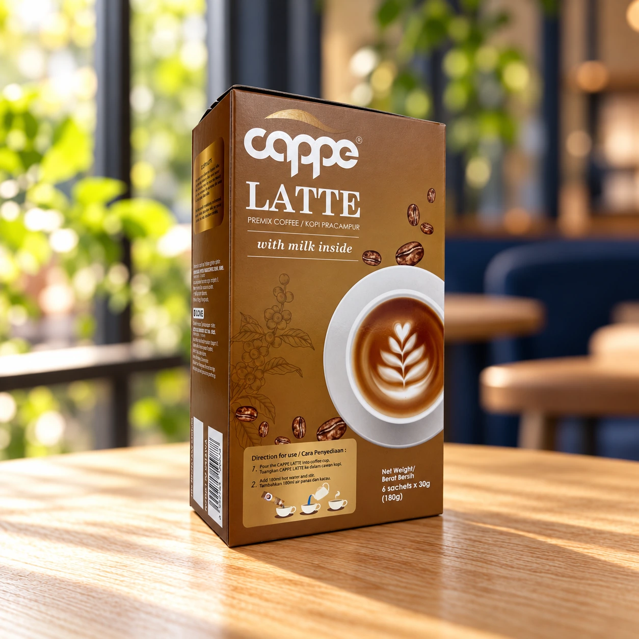 LATTE Instant Coffee – 6 x 30g — product image 2